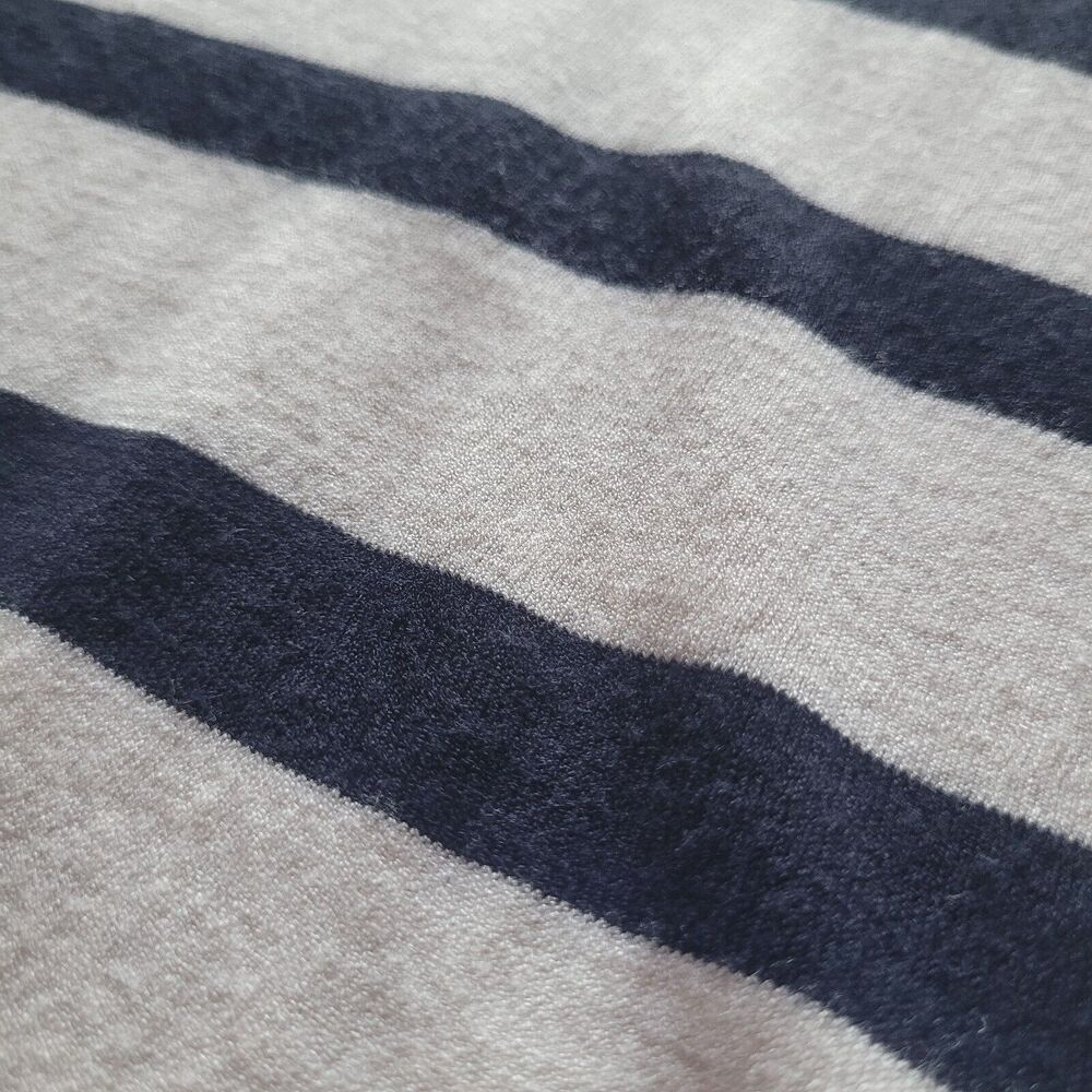 Loft Striped Sweater Petite Large Casual Nautical Career Preppy Crew Neck - Picture 4 of 7
